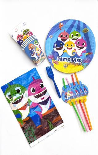 Baby Shark themed party set