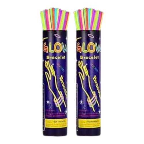 Light-up bracelets glow