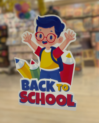 Foam model for back to school