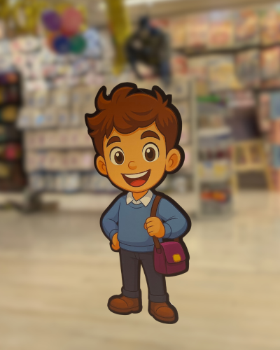 Foam model for back to school