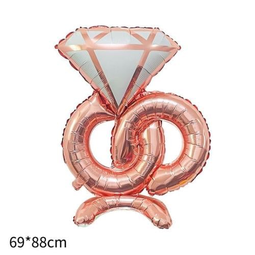 Balloon with a ring-shaped base