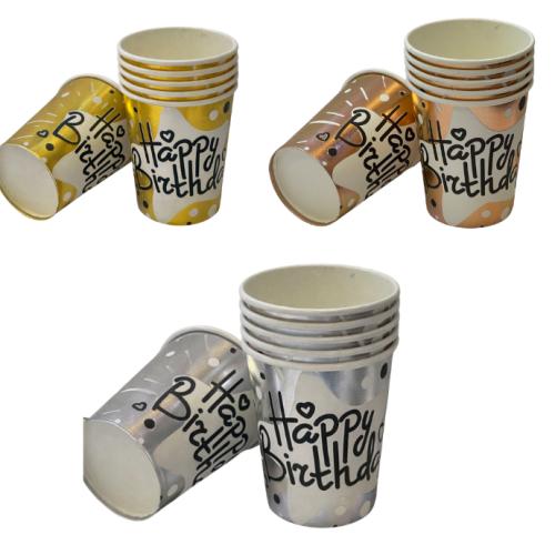 Birthday cups