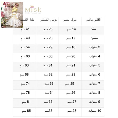 فستان باسكن روبنز+فيونكة الشعر وجيبون منفوش إضافية