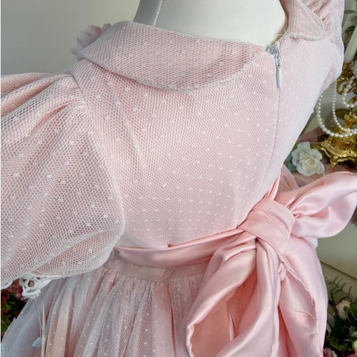 فستان اليكساندرا+ فيونكة الشعر