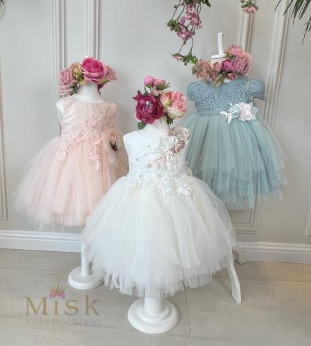 فستان مواليد منفوش