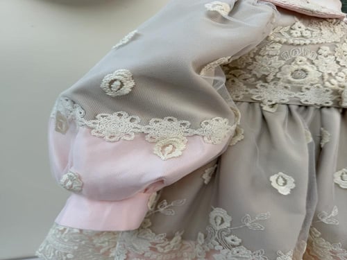 فستان لين الدافئ للمواليد