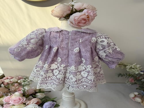 فستان اللافندر الصغيرة