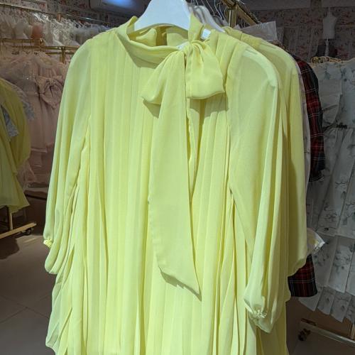 فستان تركي ليموني