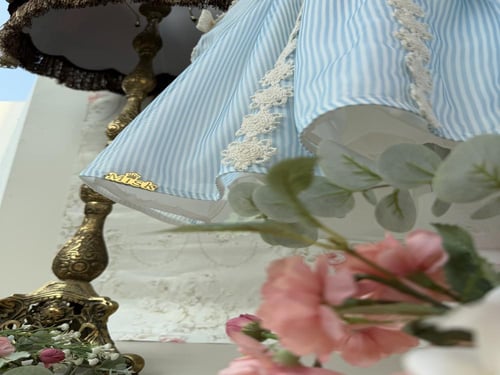 فستان لؤلؤتي الكبيرة