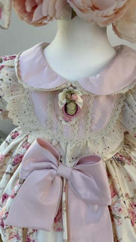 فستان مسك الفيكتوري+فيونكة الشعر (يفضل التاكد من ج...