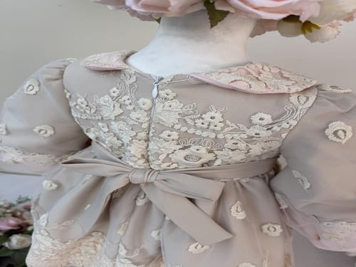 فستان لين الدافئ للمواليد