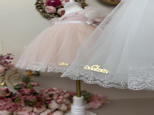 فستان بيبي روز للمواليد فقط