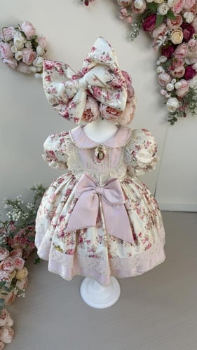 فستان مسك الفيكتوري+فيونكة الشعر (يفضل التاكد من ج...