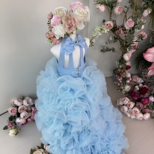 فستان حبات الورد