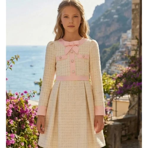 فستان شانيل للعمر المحير+شنطة