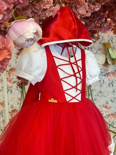 فستان ليلى والذئب+ وشاح