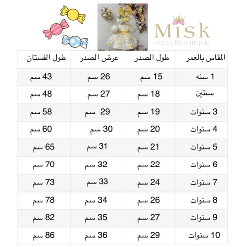 فستان الكاندي اللذيذ(وردي.ليموني.تيفاني)