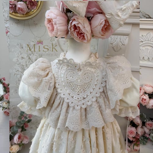 فستان القلب ( خامة الجوبير)