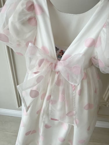 فستان ماما لوما منقط