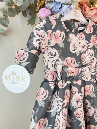 فستان ماما لوما رمادي