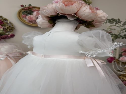 فستان بيبي روز للمواليد فقط