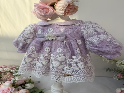 فستان اللافندر الصغيرة