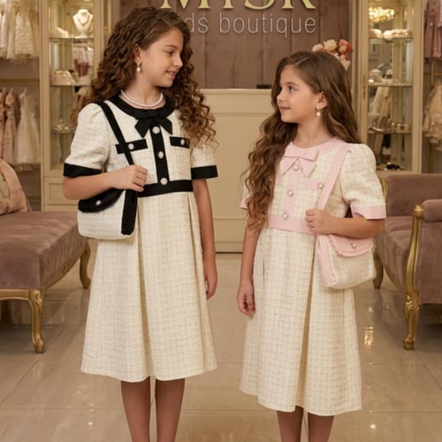فستان شانيل للعمر المحير+شنطة