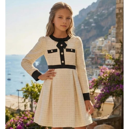 فستان شانيل للعمر المحير+شنطة