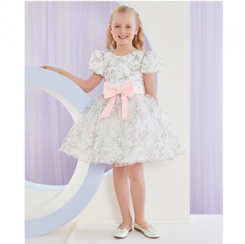 فستان مورد بفيونكة