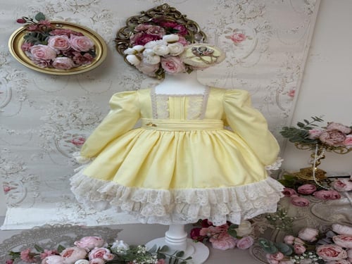 فستان لولا+جيبون+اكسسوار الشعر فيونكة بكريستال