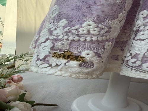 فستان اللافندر الكبيرة