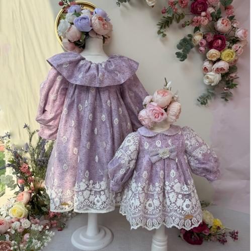 فستان اللافندر الصغيرة