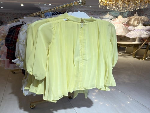 فستان تركي ليموني