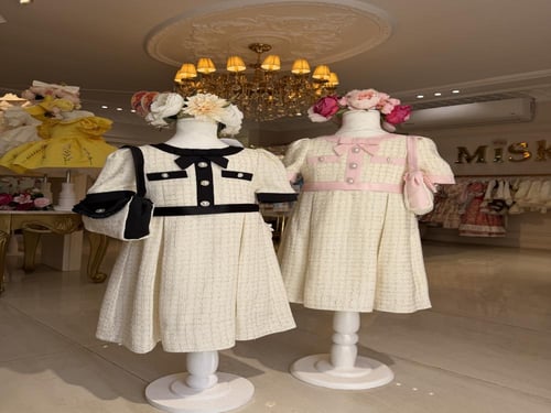 فستان شانيل للعمر المحير+شنطة