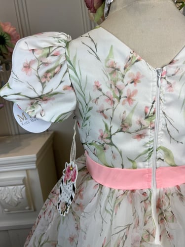 فستان مورد بفيونكة