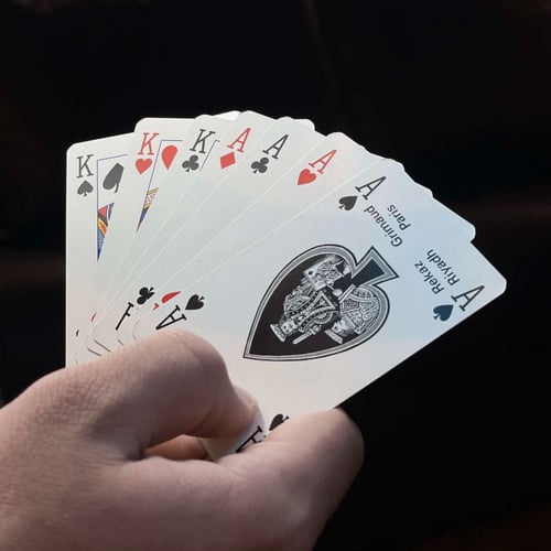 ورق بلوت نادي الهلال الورقي