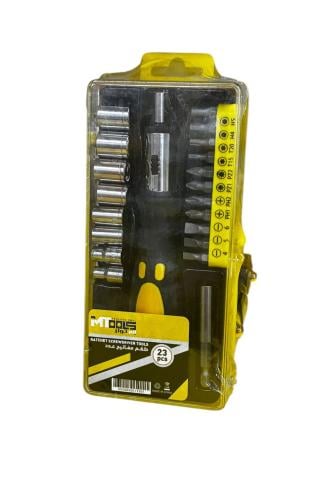 ام تولز طقم عدة مفاتيح 23 قطعه