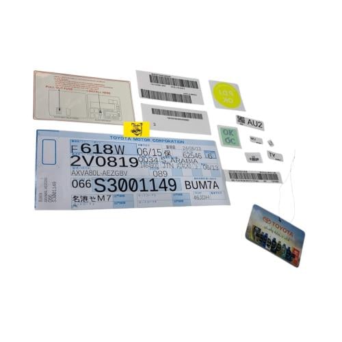 بكج استيكرات تويوتا 2025 -2026 طبق الاصل