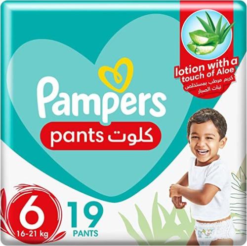بامبرز كلوت مقاس (6) عبوة جامبو 19 كلوت