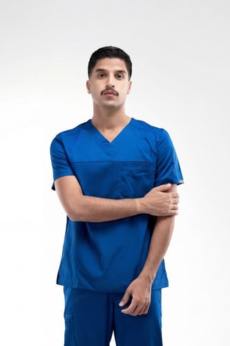 بلوزة سكراب طبي رجالي ماركة لاب ميد®