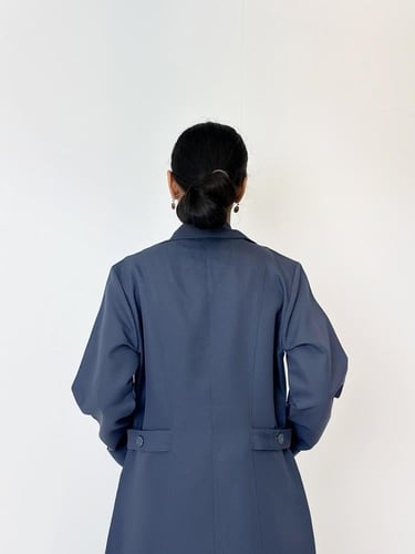 لاب كوت رمادي بطول 52 إنش 333 | ®LAB MED