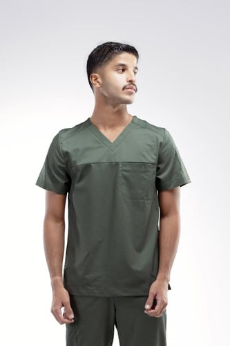 بلوزة سكراب طبي رجالي ماركة لاب ميد®.