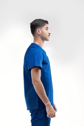 بلوزة سكراب طبي رجالي ماركة لاب ميد®