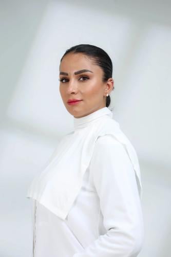 تغطية رقبة بمقاسات | اللون أبيض