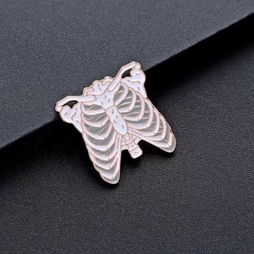 بروش القفص الصدري| Medical brooch