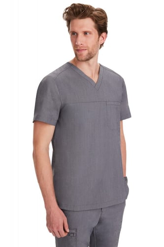 بلوزة سكراب رمادي من ماركة هيلنج هاندز