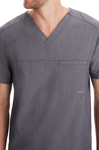 بلوزة سكراب رمادي من ماركة هيلنج هاندز