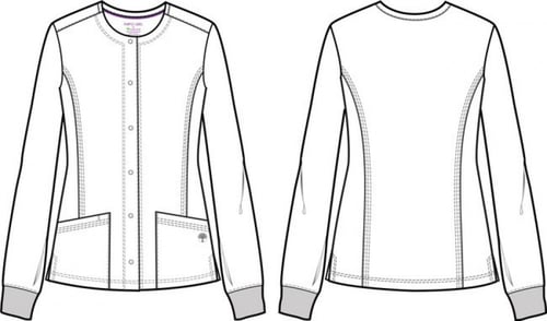 سكراب جاكيت كم طويل | Jacket Scrub