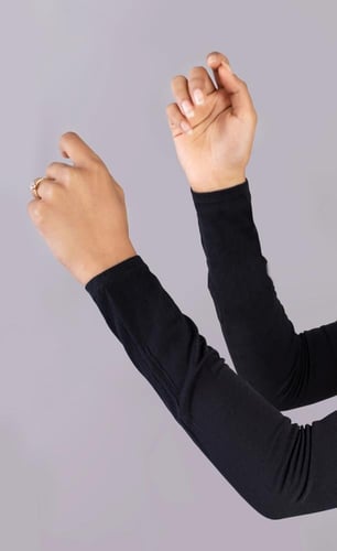 أكمام منفصلة | اللون الأسود