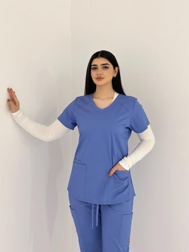 بلوزة سكراب طبي نسائي | LAB MED®